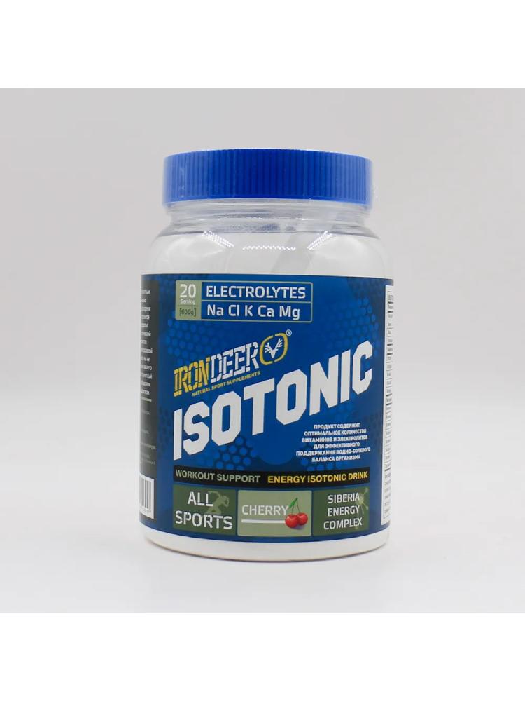 IRONDEER Изотонический напиток ISOTONIC 600 г вишня Артикул: ИЗ-007