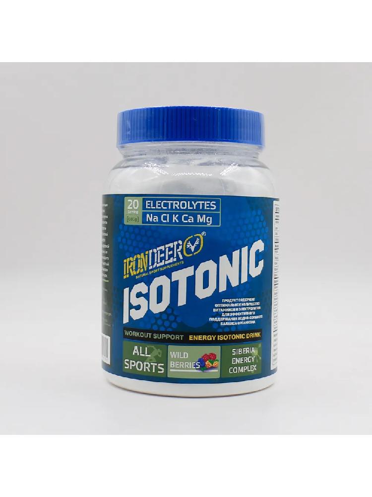 IRONDEER Изотонический напиток ISOTONIC 600 г лесные ягоды Артикул: ИЗ-008