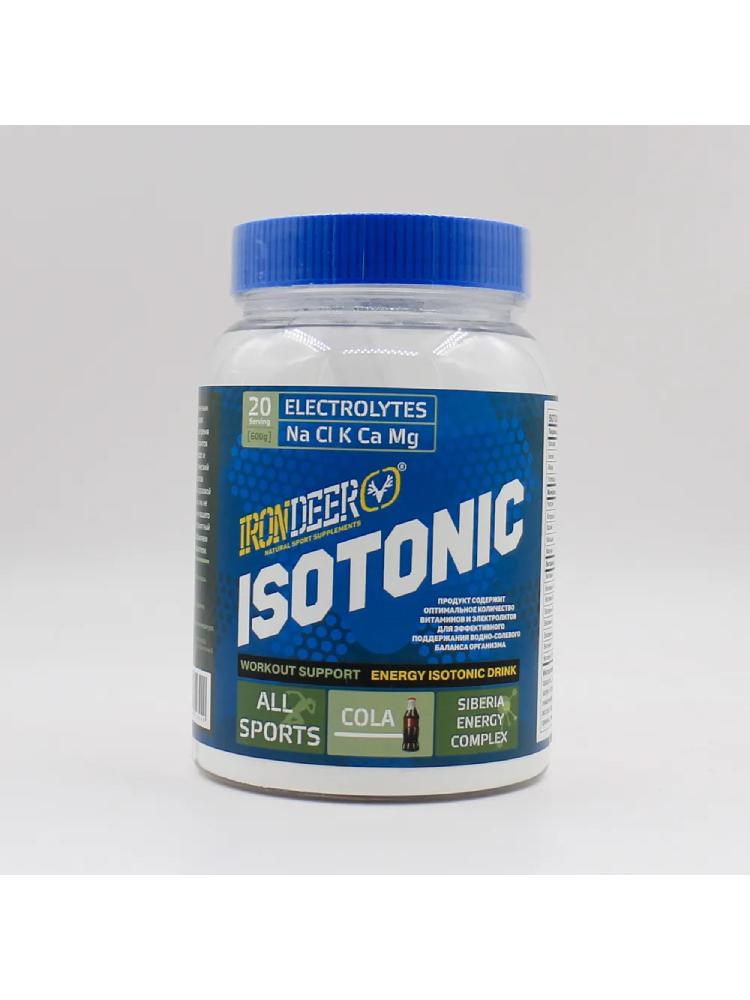 IRONDEER Изотонический напиток ISOTONIC 600 г кола Артикул: ИЗ-009