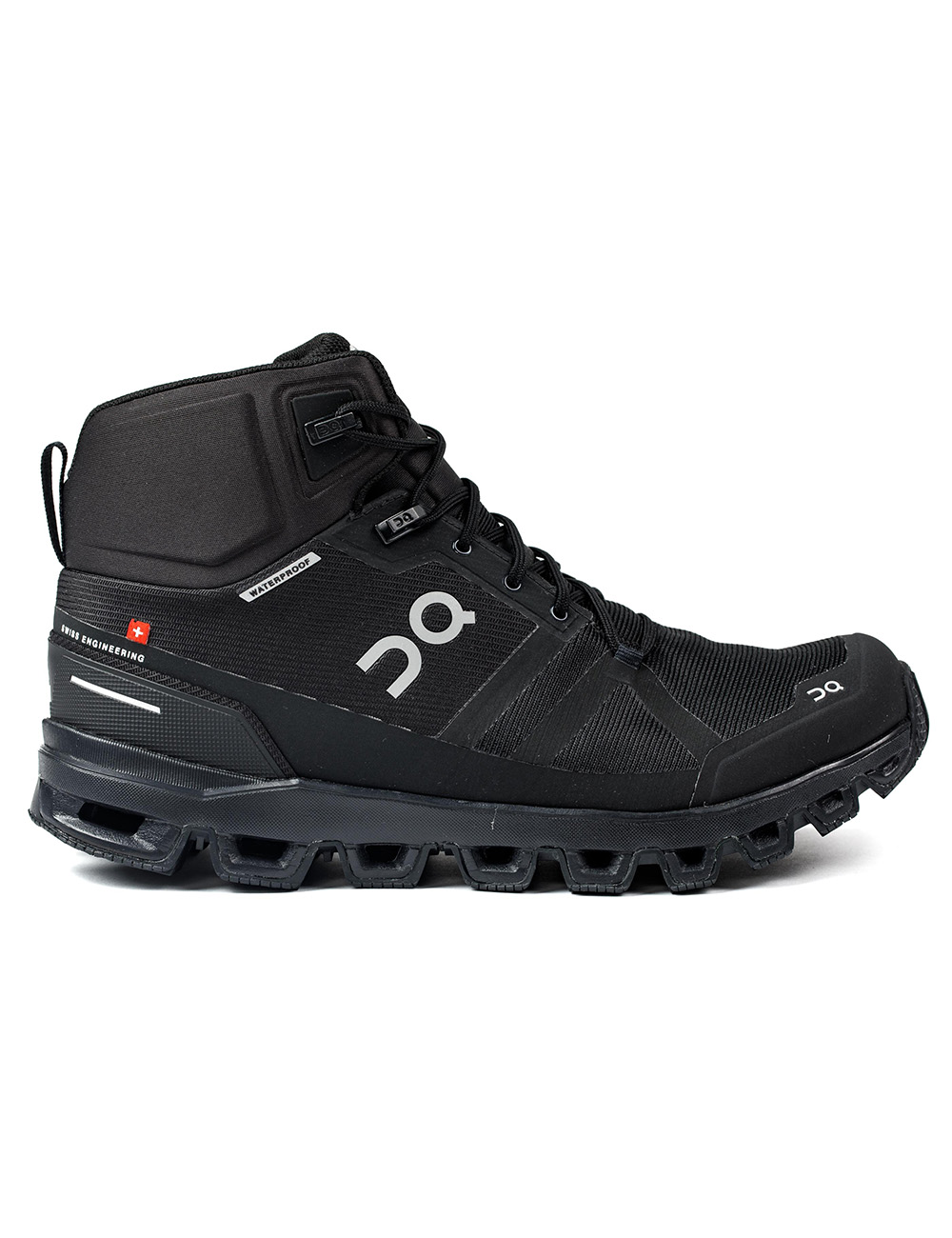 ON Кроссовки CLOUDROCK WATERPROOF All Black женские Артикул: 000023.99851