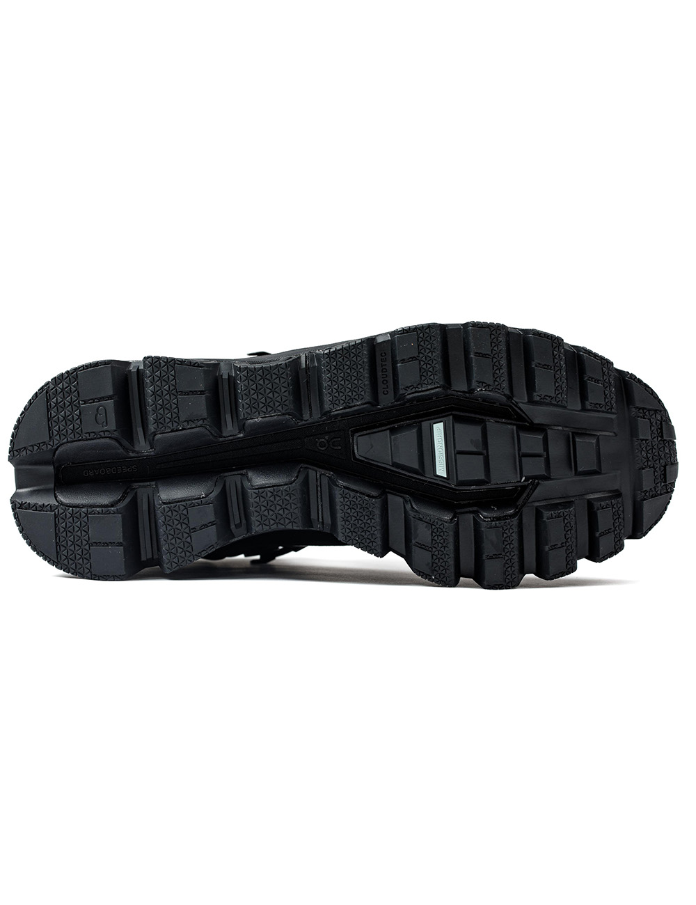 ON Кроссовки CLOUDROCK WATERPROOF All Black мужские Артикул: 000023.99854