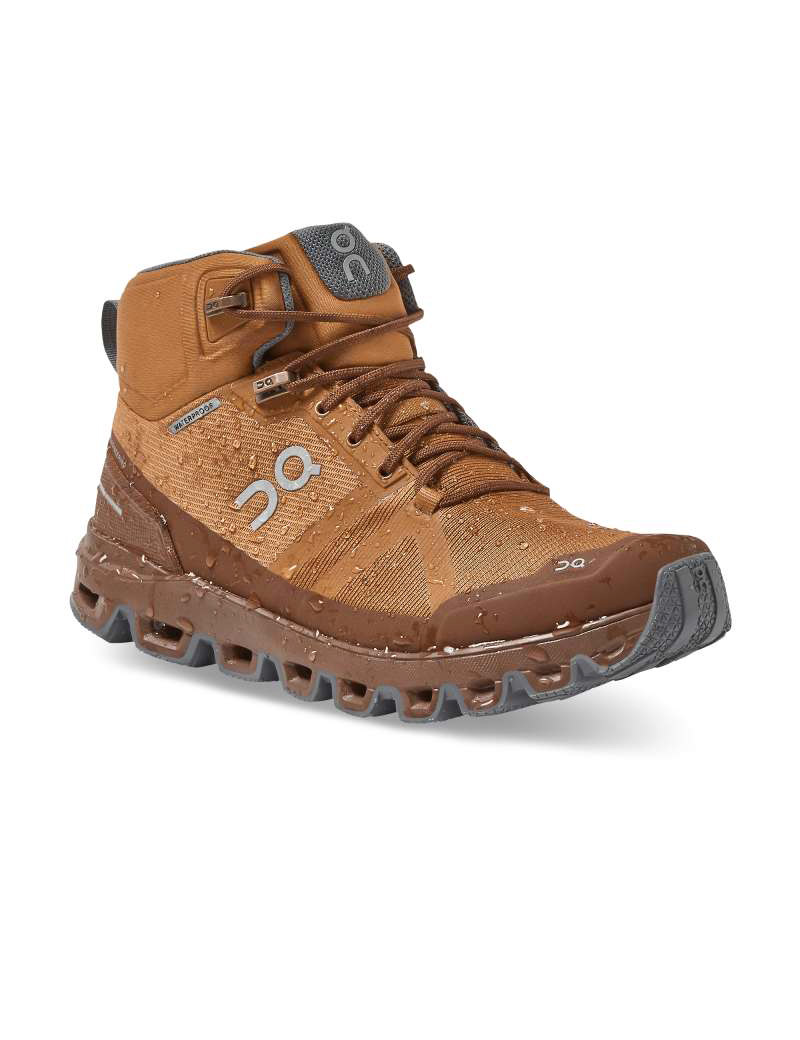 ON Кроссовки CLOUDROCK WATERPROOF Pecan / Rock женские Артикул: 000023.99614