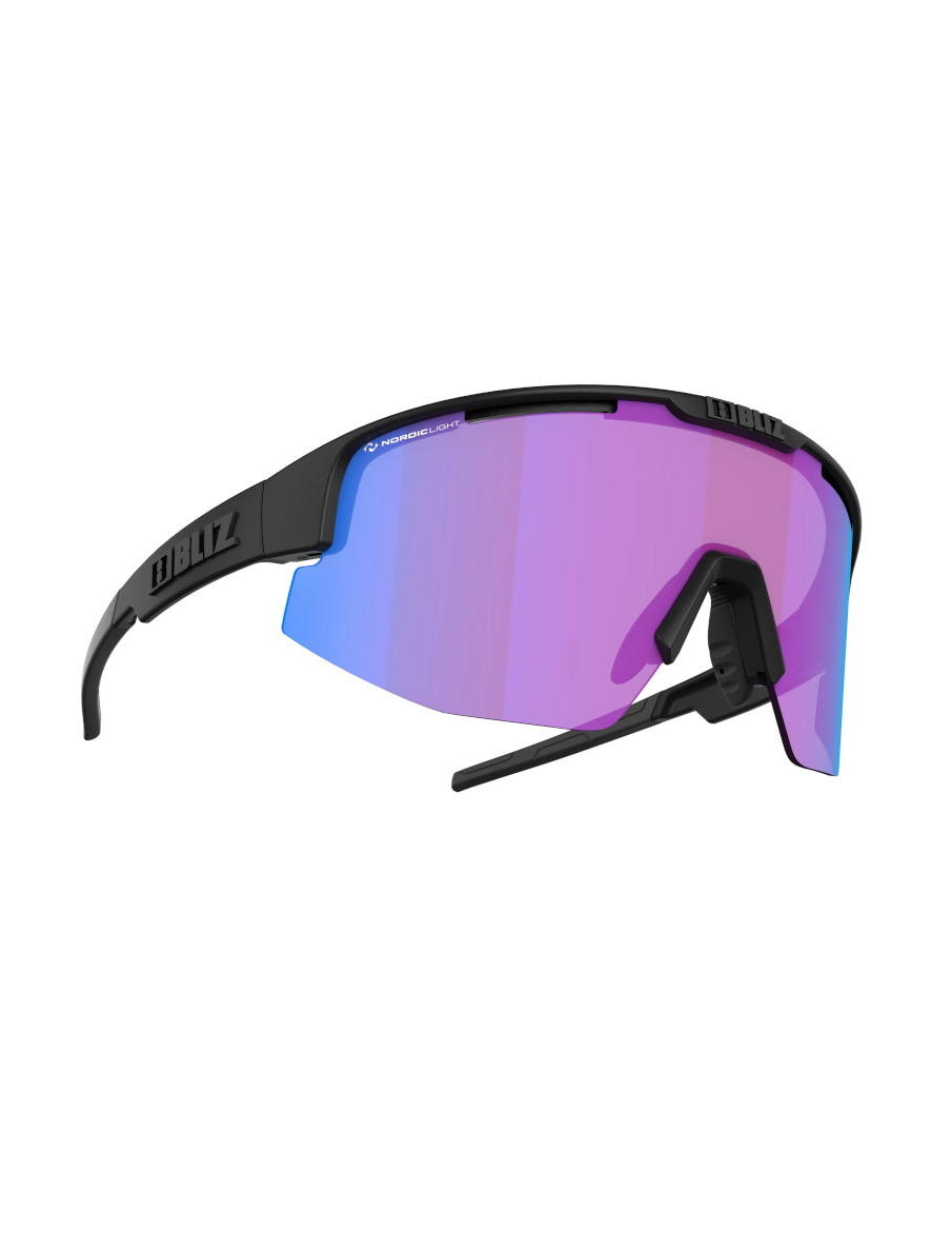 BLIZ Спортивные очки MATRIX NANO OPTICS NORDIC LIGHT Matt Black Артикул: 52104-14N