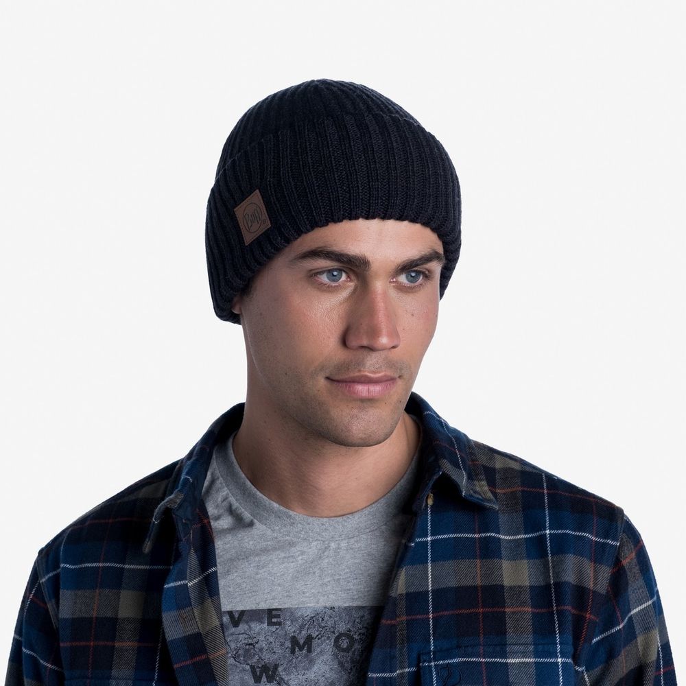 BUFF Шапка KNITTED HAT Rutger Graphite Артикул: 129694.901.10.00