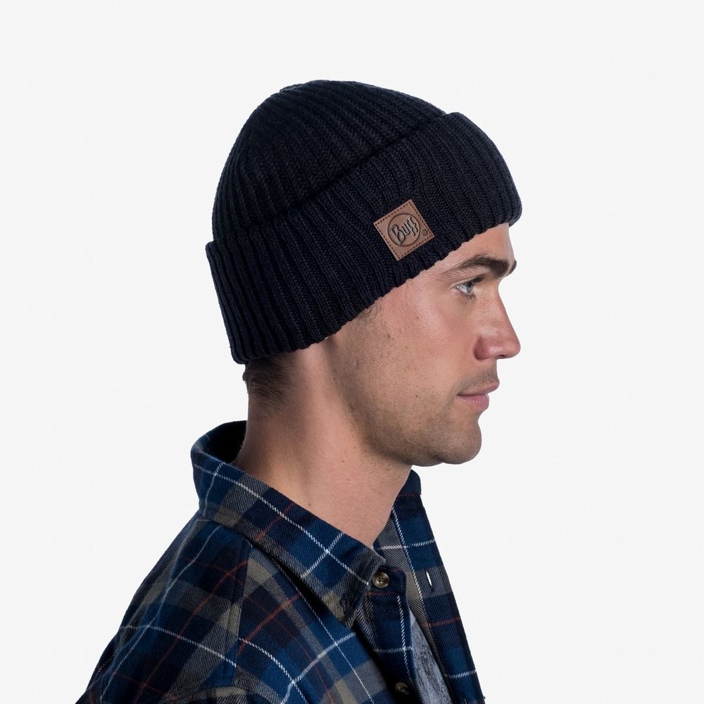 BUFF Шапка KNITTED HAT Rutger Graphite Артикул: 129694.901.10.00