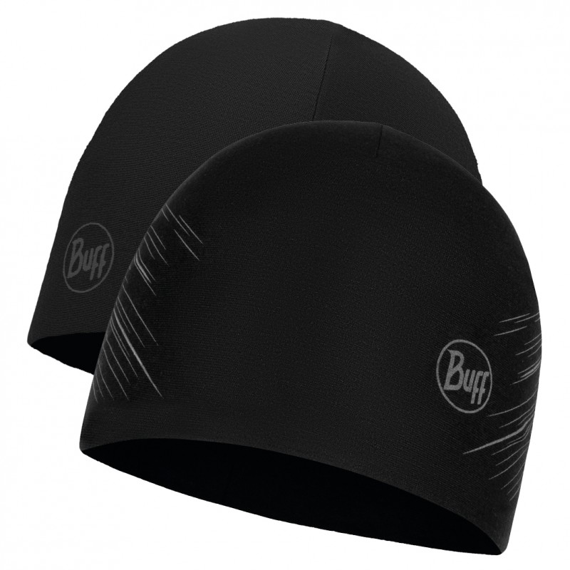 BUFF Шапка MICROFIBER REVERSIBLE HAT Solid Black Артикул: 118176.999.10.00