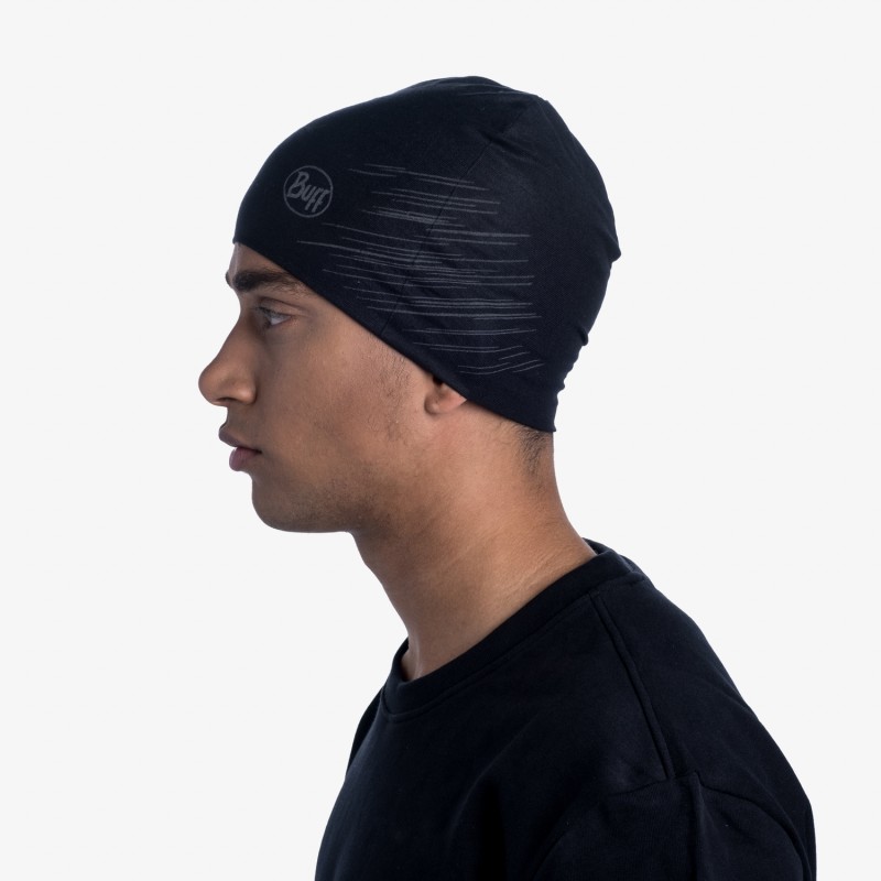 BUFF Шапка MICROFIBER REVERSIBLE HAT Solid Black Артикул: 118176.999.10.00