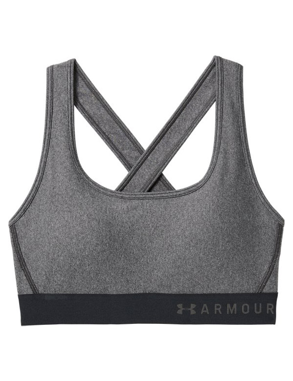 UNDER ARMOUR Спортивный топ MID CROSSBACK HEATHERED Артикул: 1310459