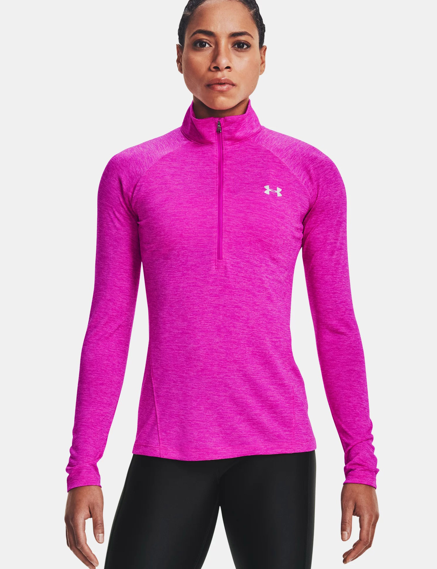 UNDER ARMOUR Футболка TECH™ TWIST 1/2 ZIP женская Артикул: 1320128