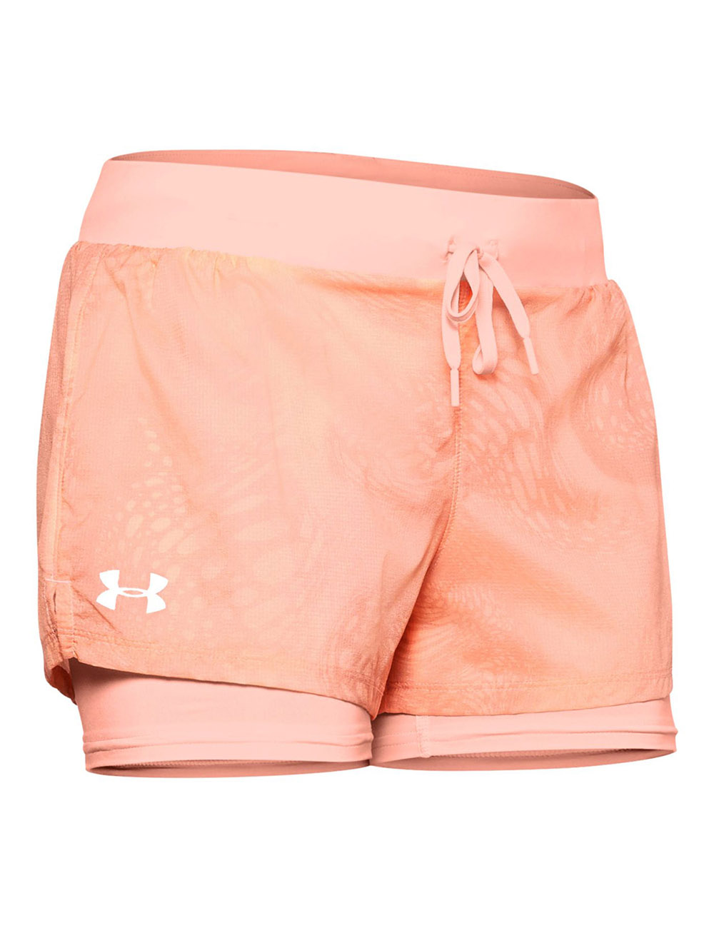 UNDER ARMOUR Шорты 2-в-1 SPEEDPOCKET WEIGHTLESS женские Артикул: 1350192