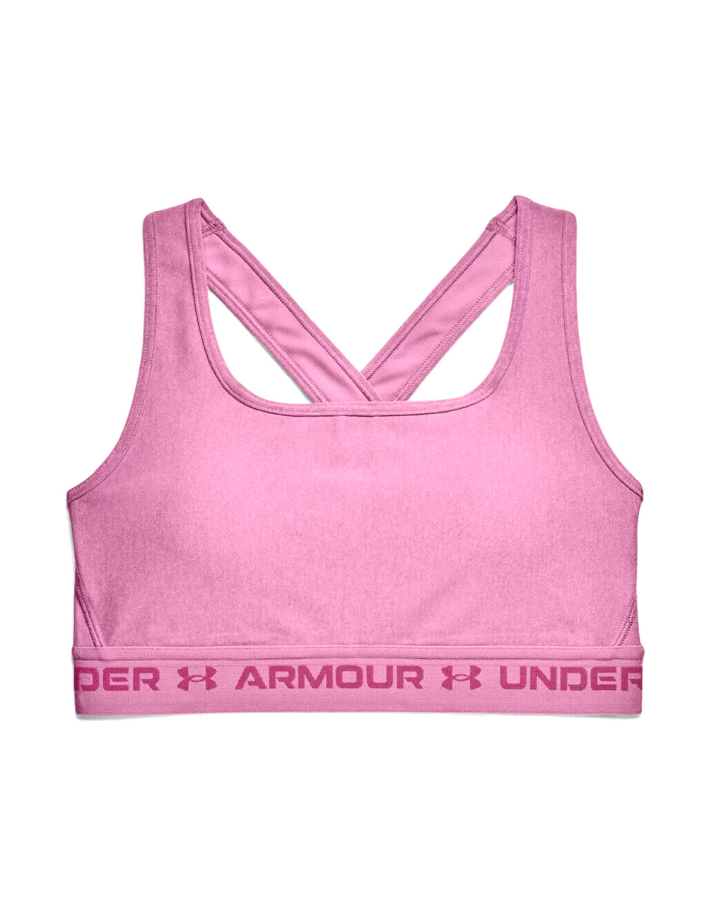 UNDER ARMOUR Спортивный топ ARMOUR® MID CROSSBACK HEATHER Артикул: 1361036