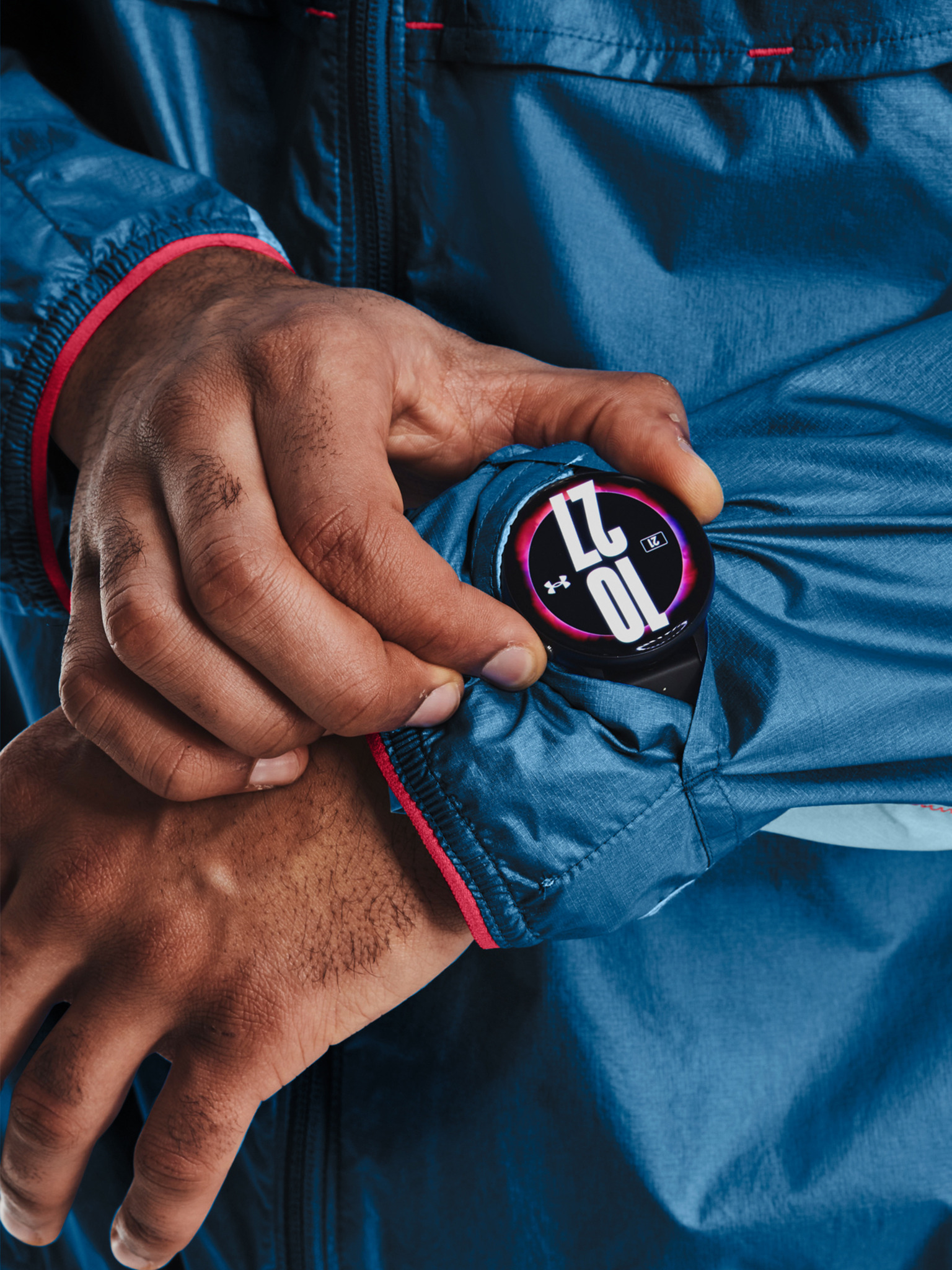 UNDER ARMOUR Куртка с капюшоном IMPASSE TRAIL мужская Артикул: 1369205