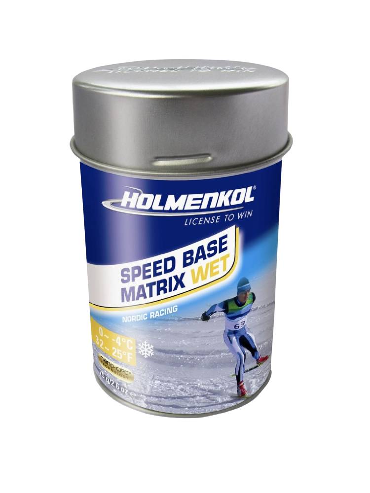 HOLMENKOL Порошок базовый высокофтористый HOLMENKOL SPEED BASE MATRIX WET, 75 г Артикул: 24565