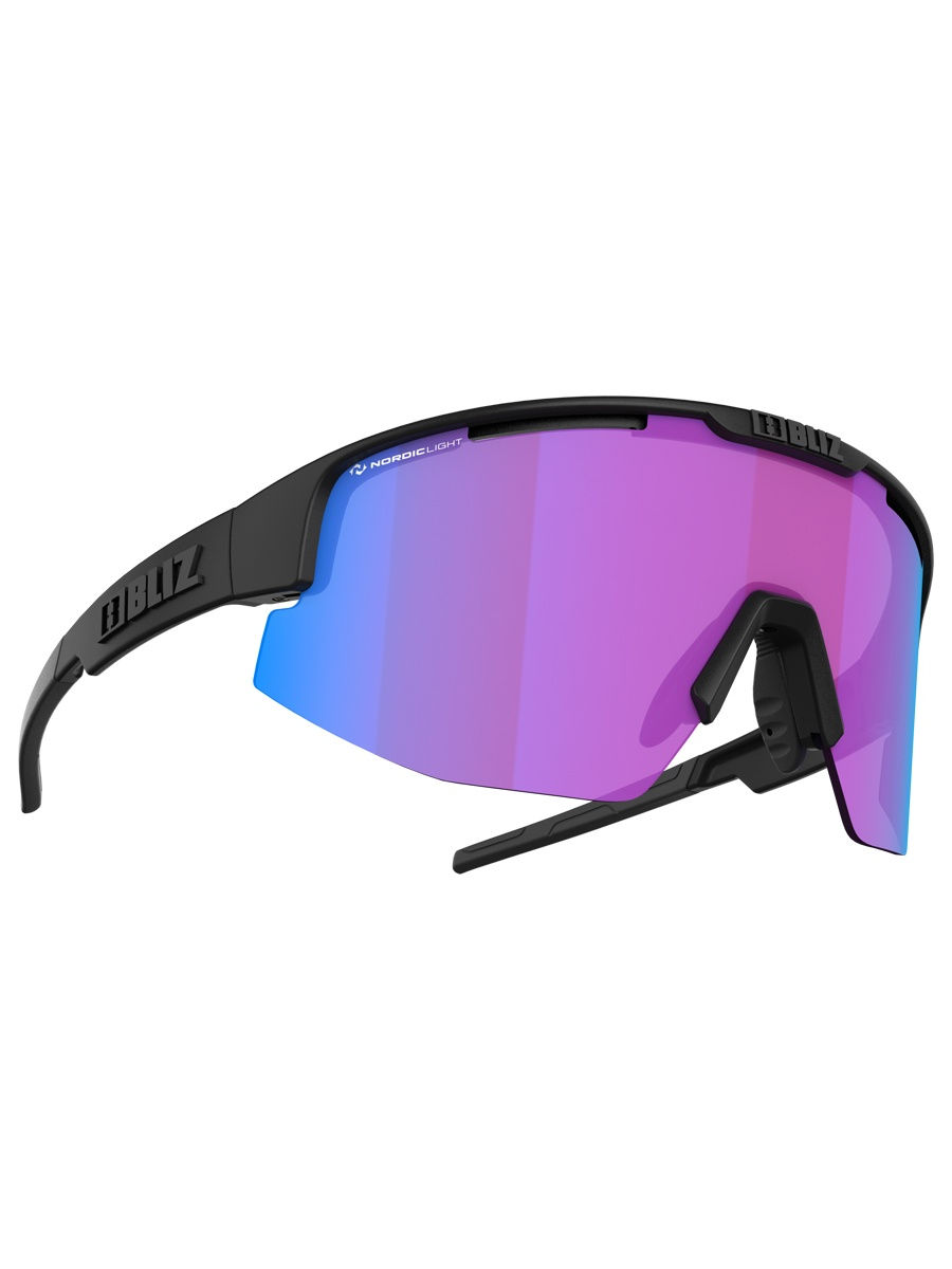 BLIZ Спортивные очки MATRIX SMALLFACE NANO OPTICS NORDIC LIGHT Matt Black Артикул: 52107-14N