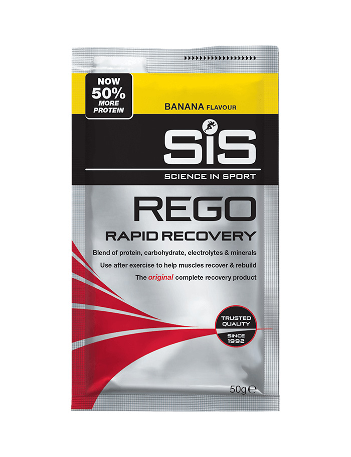 SIS Напиток восстановительный углеводно-белковый в порошке REGO RAPID RECOVERY банан, 50 г Артикул: 5025324007240