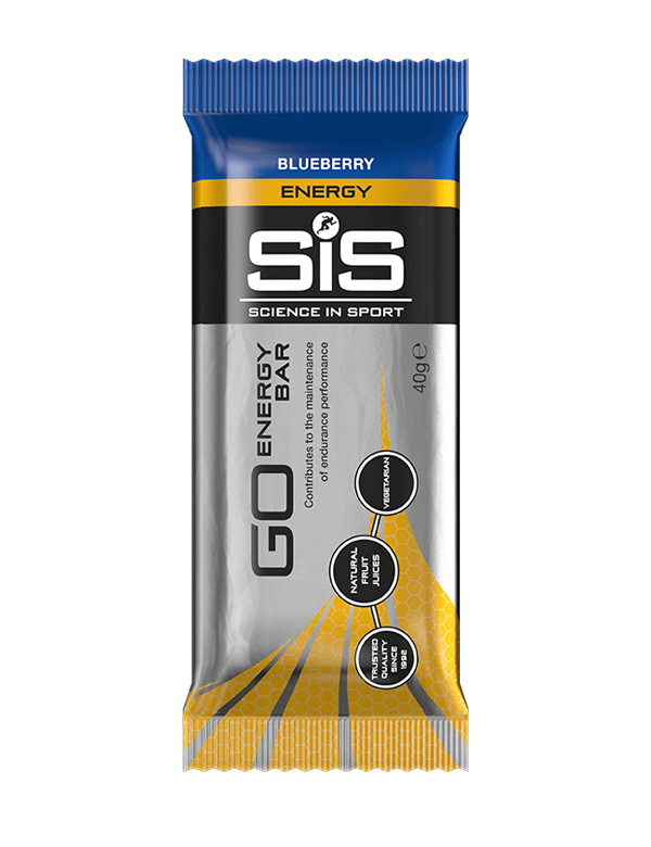 SIS Батончик углеводный GO ENERGY BAR голубика, 40 г Артикул: 5025324190539