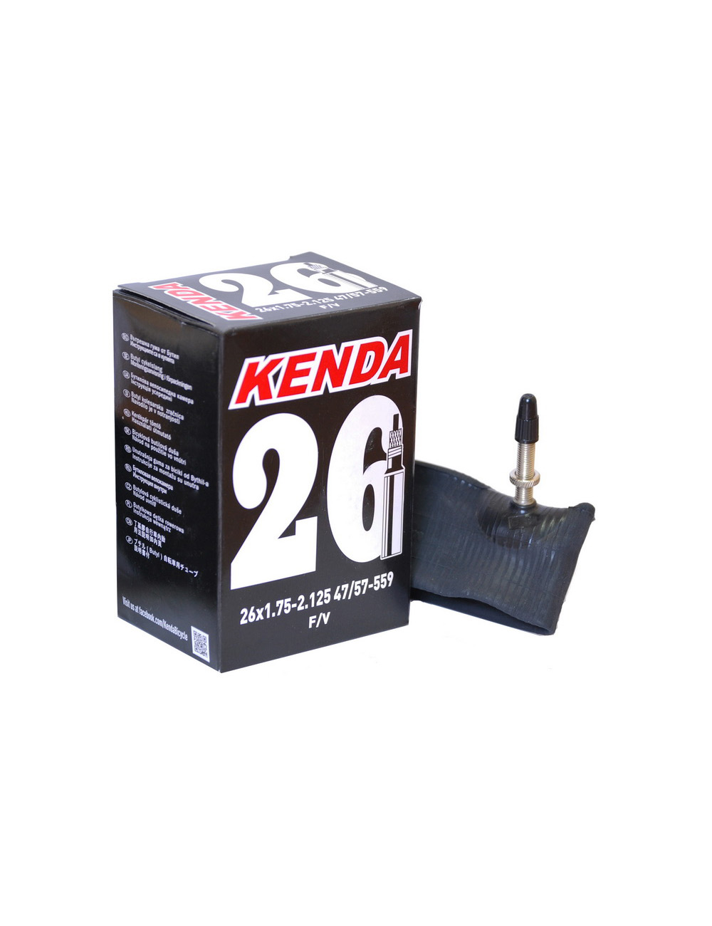 KENDA Камера 26''x1.75-2.125 presta F/V Артикул: 511213