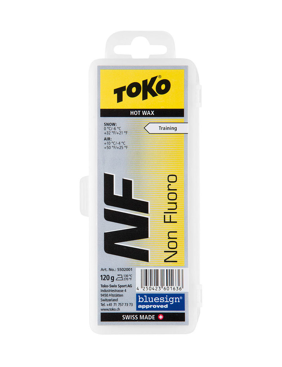 TOKO Парафин NF TRAINING HOT WAX YELLOW (0/-6), 120 г Артикул: 5502001