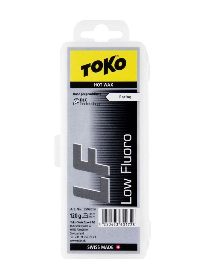 TOKO Парафин TOKO LF RACING DLC HOT WAX BLACK, 120 г, уценка Артикул: 5502014уц