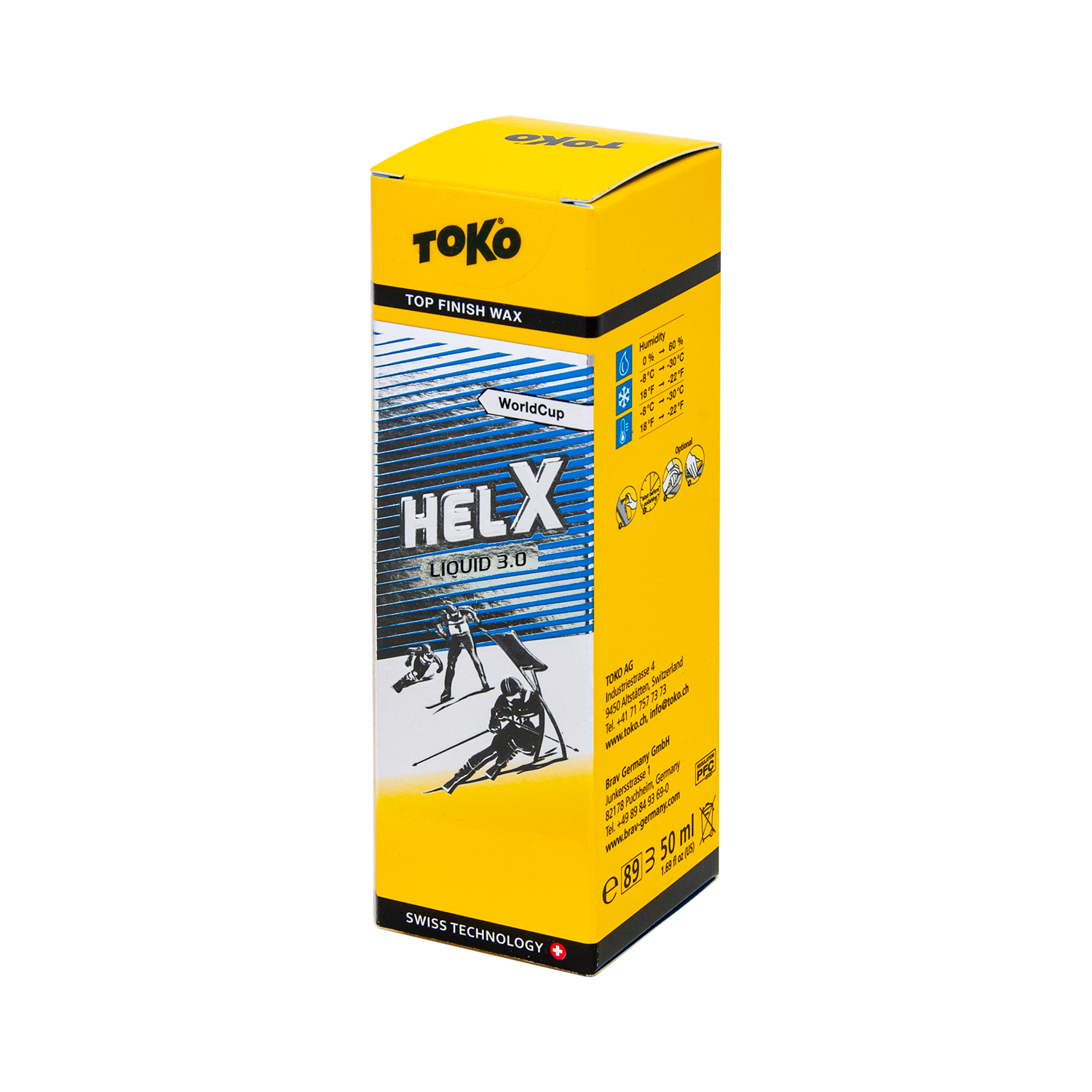 TOKO Ускоритель TOKO HELX LIQUID 3.0 BLUE -8/-30°C, 50 мл Артикул: 5503006