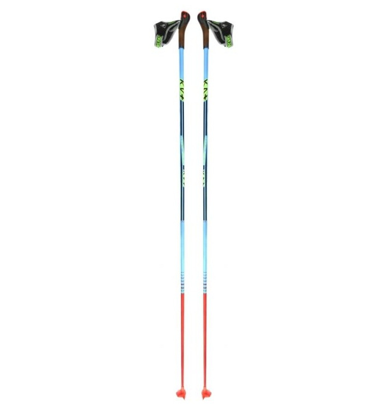 KV+ Лыжные палки TORNADO CLIP BLUE 100% CARBON Артикул: 5P001