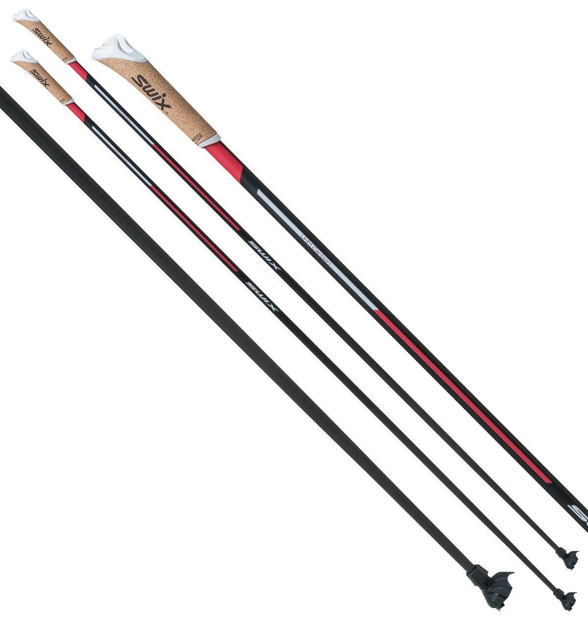 SWIX Лыжные палки QUANTUM 1, ручки TCS, лапки TBS, без темляков Артикул: RCQ10-00