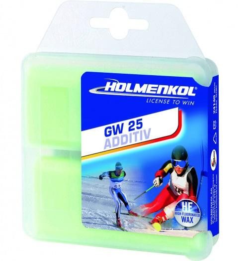 HOLMENKOL Парафин (добавка) высокофтористый HOLMENKOL ADDITIV HIGH FLUOR GW25, 2x35 г Артикул: 24140