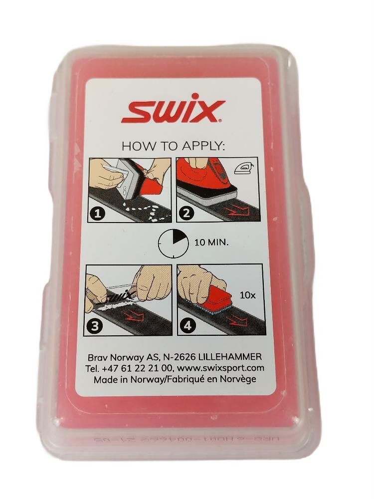 SWIX Парафин SWIX RACING WAX RED BIO +2/-12 C, 60 г Артикул: UR8-6