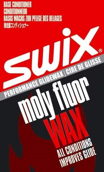 SWIX Парафин SWIX MOLY FLUOR, 180 г Артикул: MB077-18