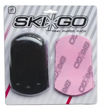 SKIGO Набор полировочной бумаги SKIGO PINK PAPER 68338 с держателем Артикул: 68338