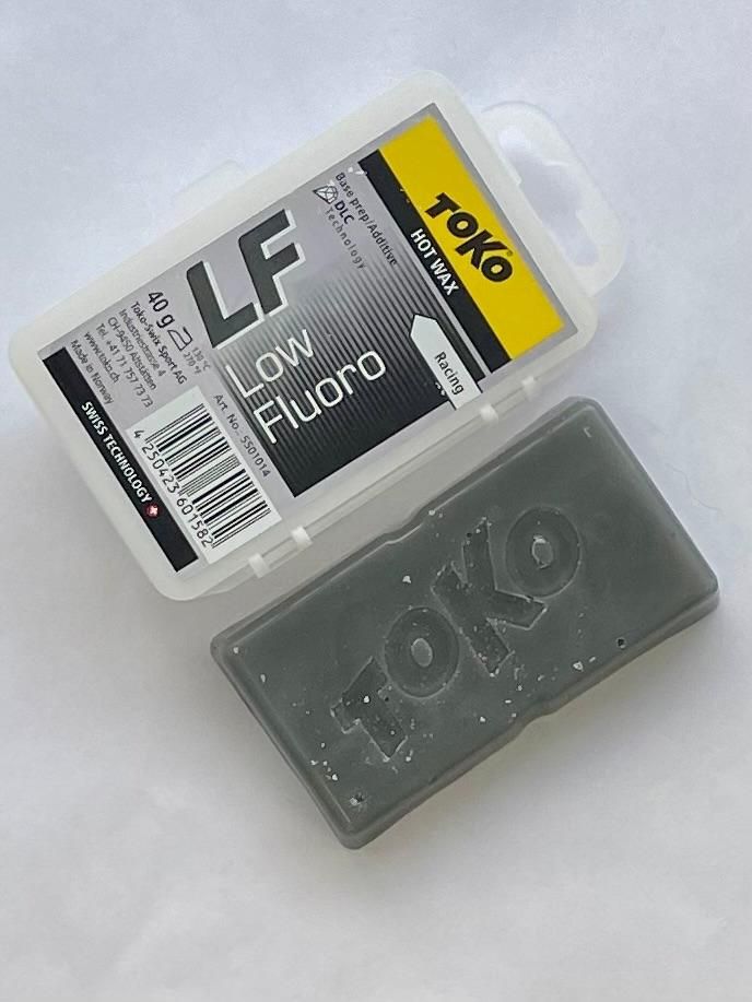 TOKO Парафин TOKO LF RACING DLC HOT WAX BLACK, 40 г, уценка Артикул: 5501014уц