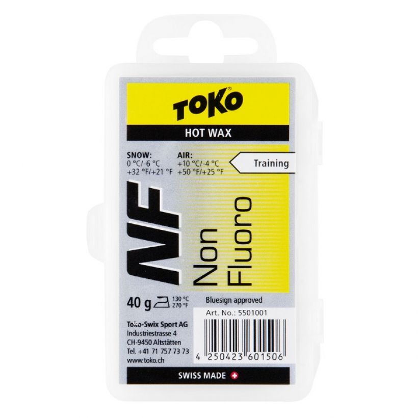 TOKO Парафин TOKO NF TRAINING HOT WAX YELLOW, 40 г Артикул: 5501001