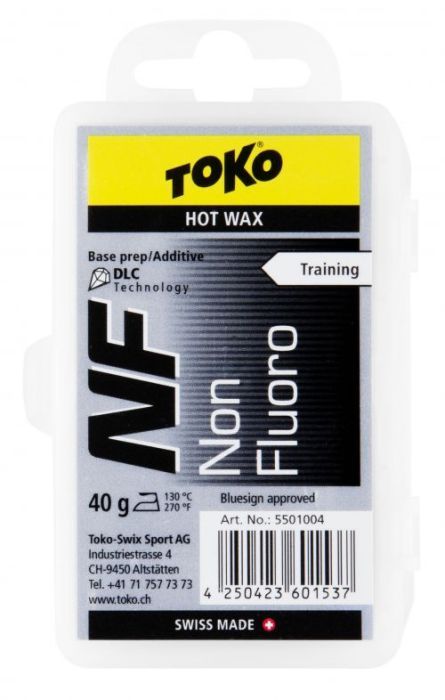 TOKO Парафин базовый TOKO NF TRAINING DLC HOT WAX BLACK, 40 г, уценка Артикул: 5501004уц