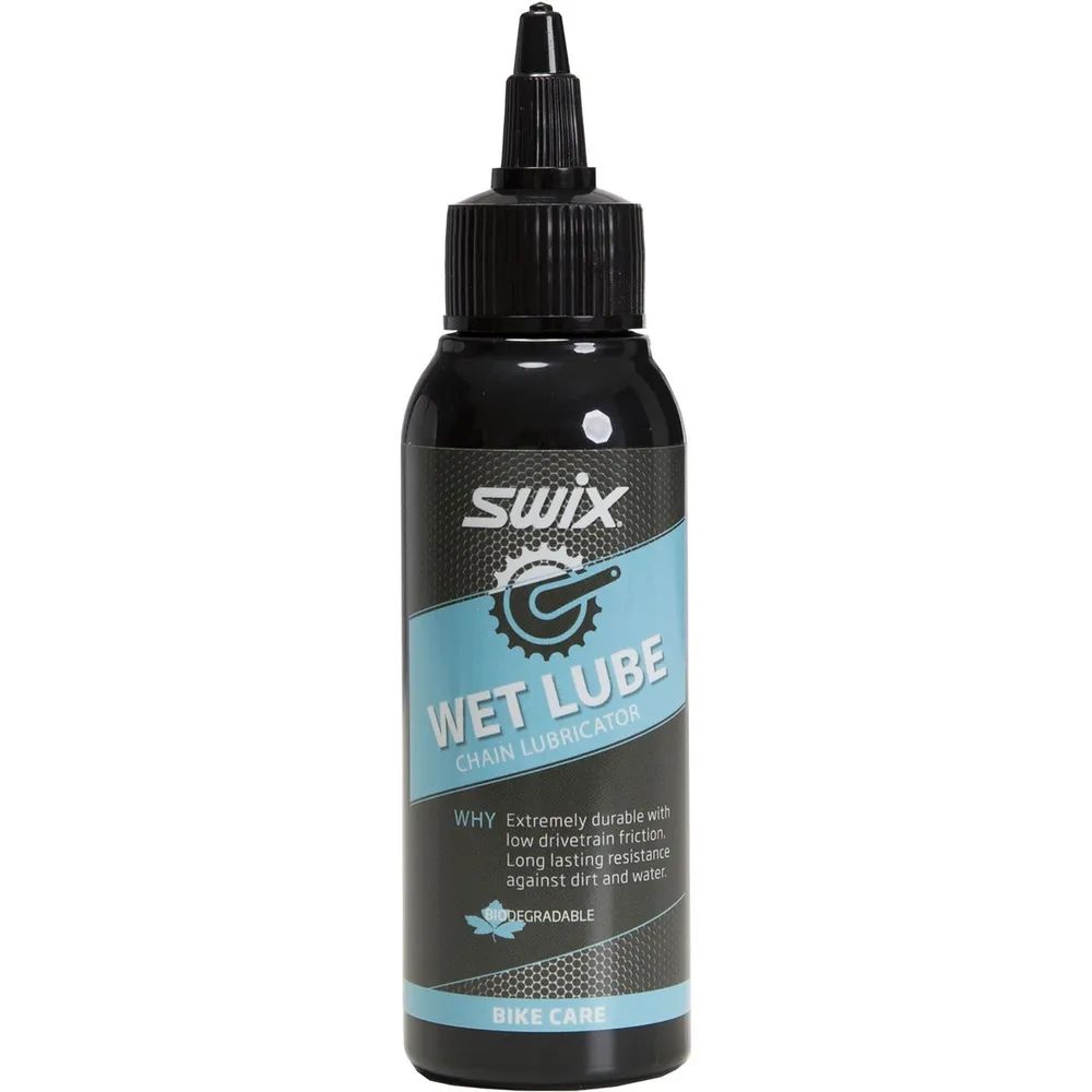 SWIX Смазка для велоцепи SWIX WET LUBE BIKE CHAIN 100 мл, для сырой погоды Артикул: BA110