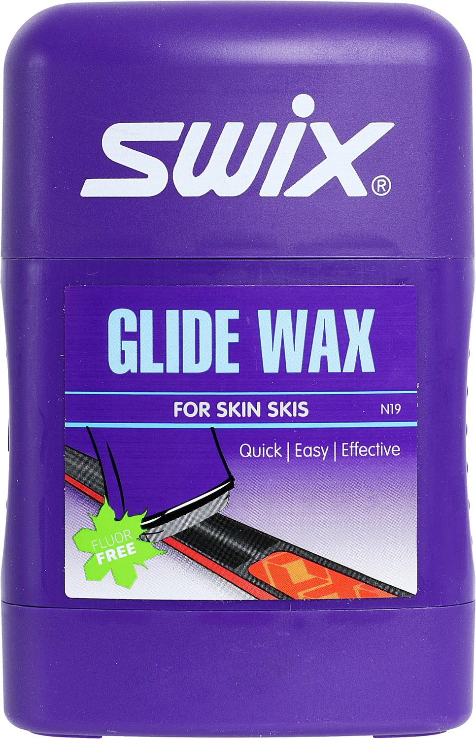 SWIX Универсальная мазь скольжения SWIX GLIDE WAX FOR SKIN SKIS, 100 мл, для ухода за камусом Артикул: N19