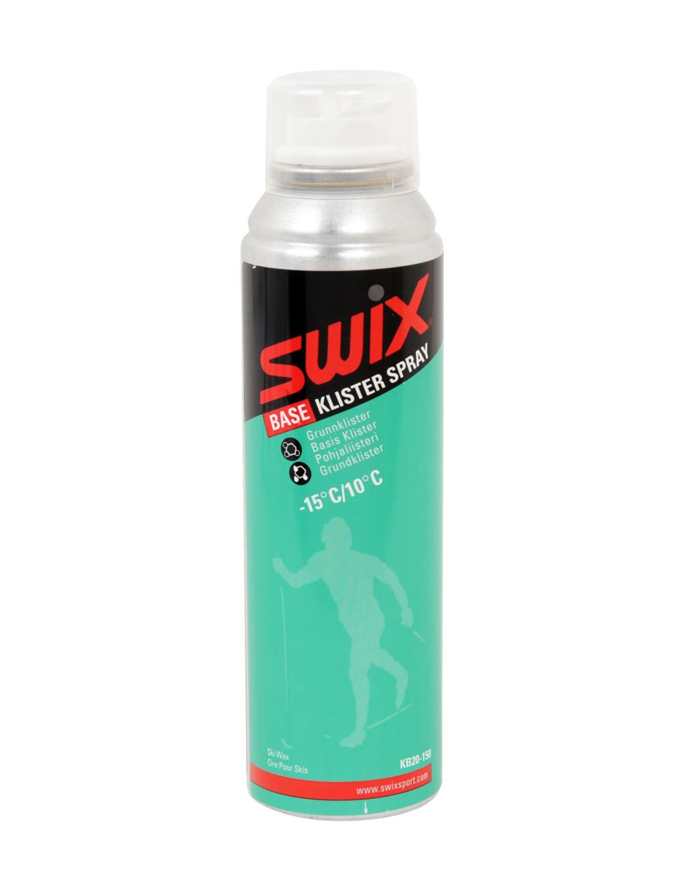 SWIX Мазь держания SWIX BASE KLISTER +10/-15 C, 150 мл, жидкая базовая быстрого нанесения Артикул: KB20-150C