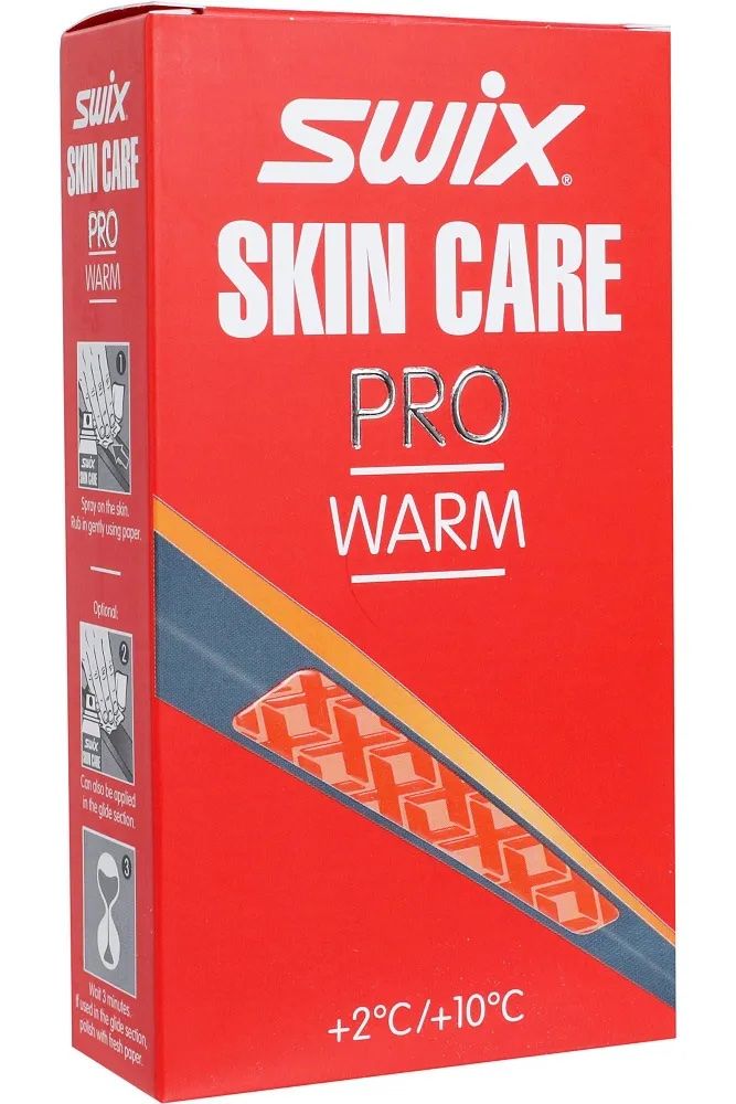 SWIX Уход за камусом: Эмульсия SWIX SKIN CARE PRO WARM +10/+2 C, 70 мл, Фиберлен Артикул: N17W