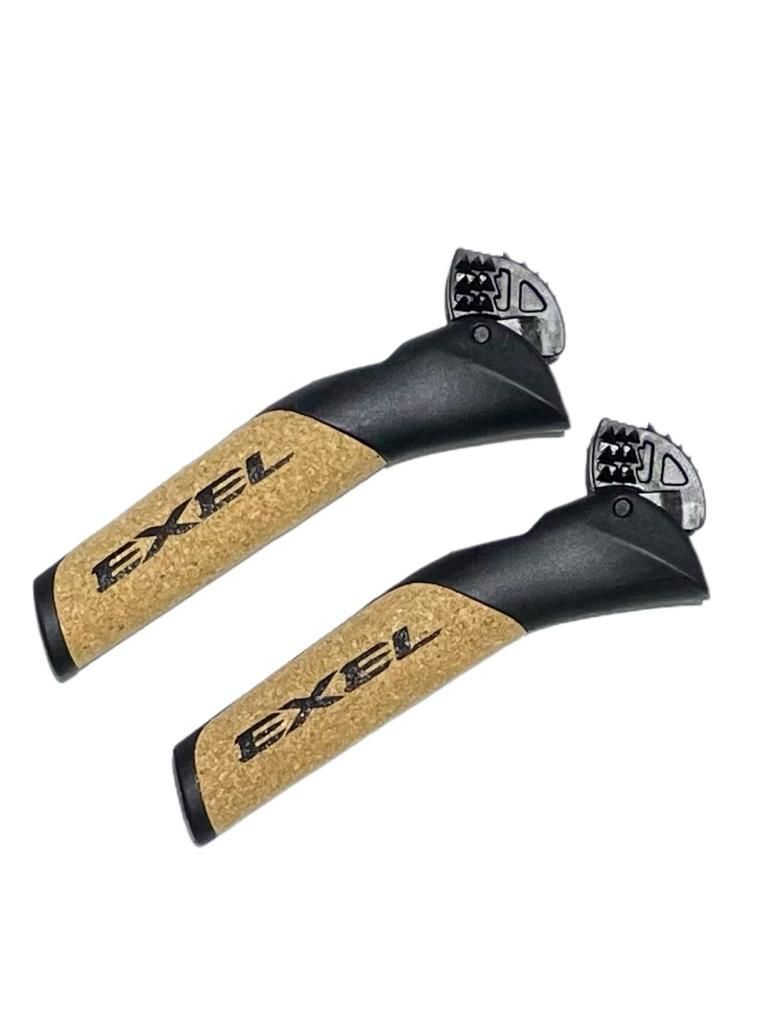 EXEL Ручки KAHVA C CORK GRIP EVO BLACK 17 мм Артикул: M-PSE0302-B