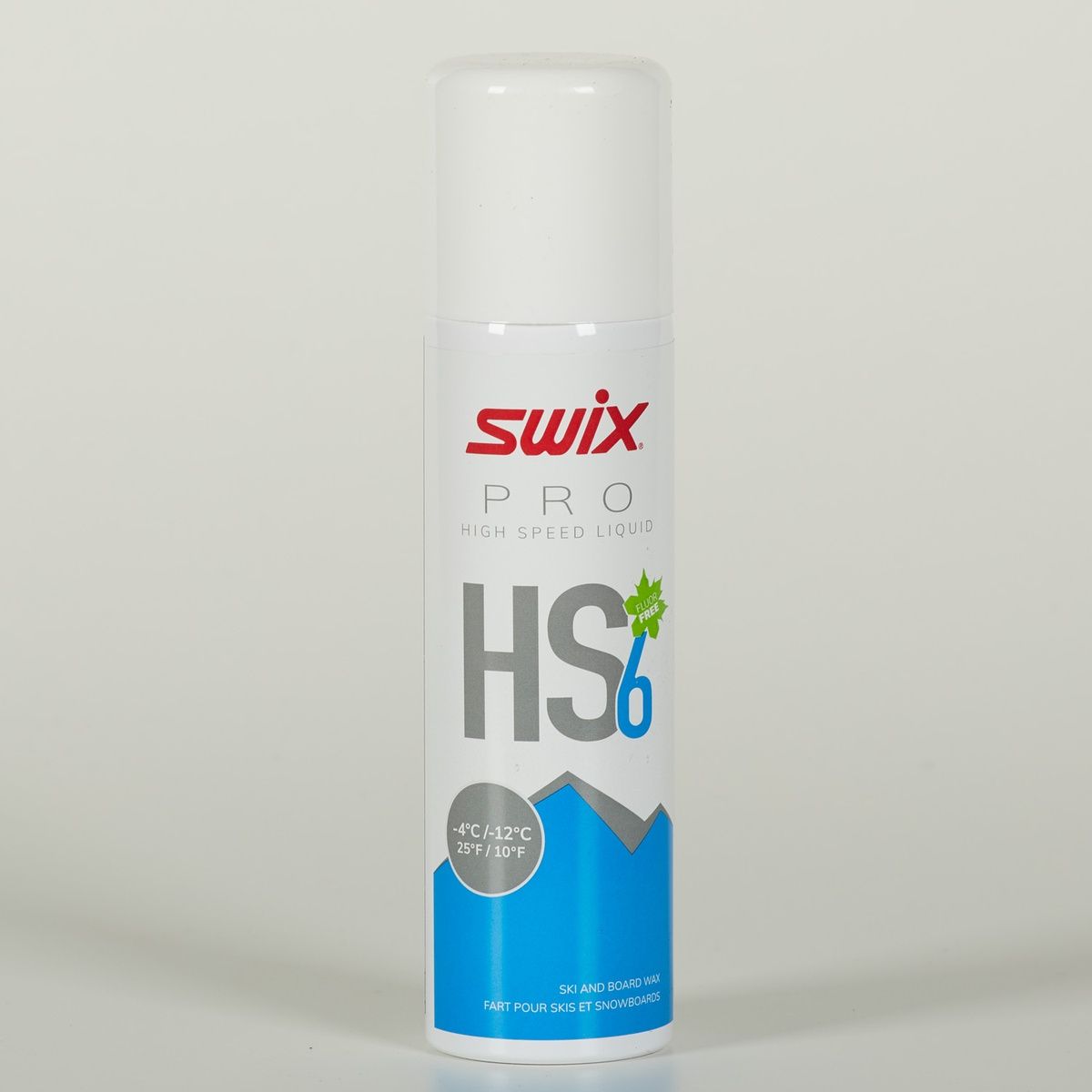 SWIX Парафин жидкий SWIX HS6L BLUE -4/-12 С, 125 мл Артикул: HS06L-12