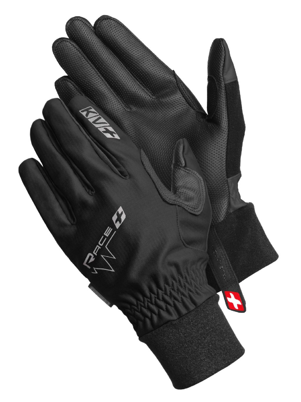 KV+ Перчатки лыжные XC RACE Black Артикул: 24G08.1
