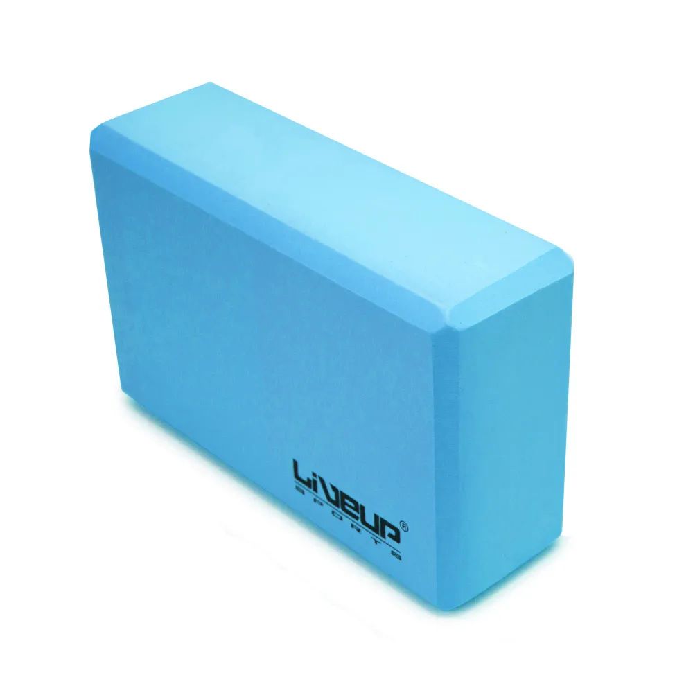 LIVEUP Блок для йоги EVA BRICK Blue Артикул: LS3233A-b