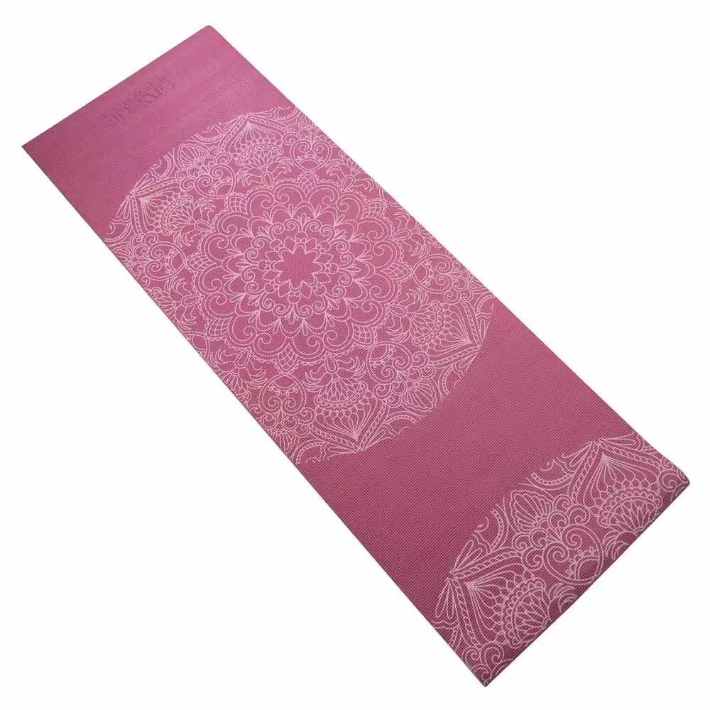 LIVEUP Коврик для йоги PVC Yoga Mat Printed Red 6 мм Артикул: LS3231c-06r