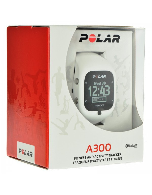 POLAR Спортивные часы A300 HR WHITE Артикул: 90054236