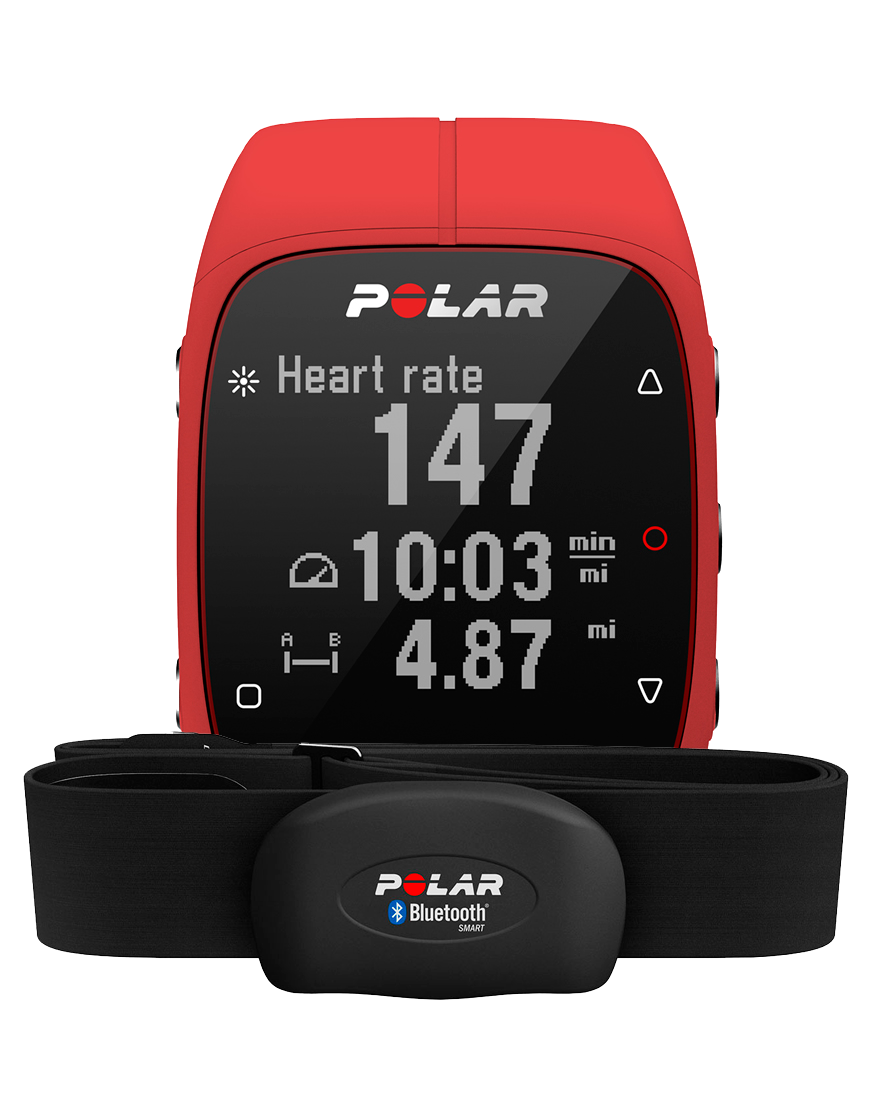 POLAR Спортивные часы M400 HR RED Артикул: 90061177