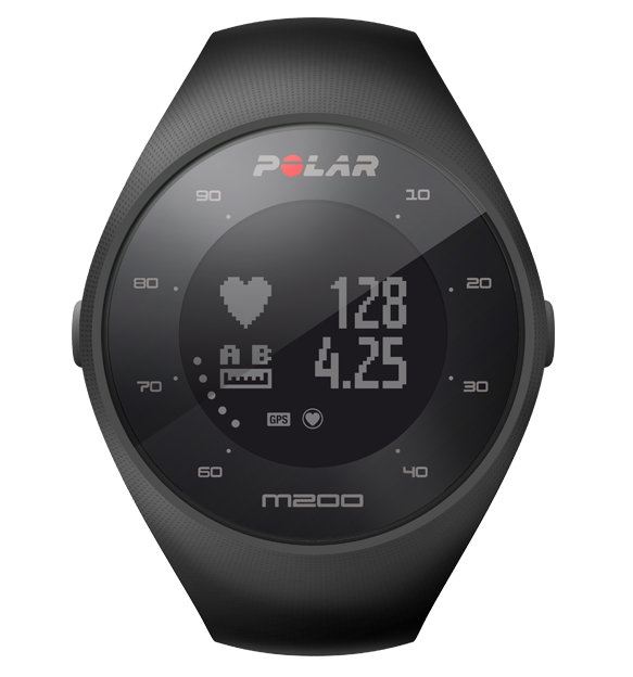 POLAR Спортивные часы M200 BLACK Артикул: 90061201