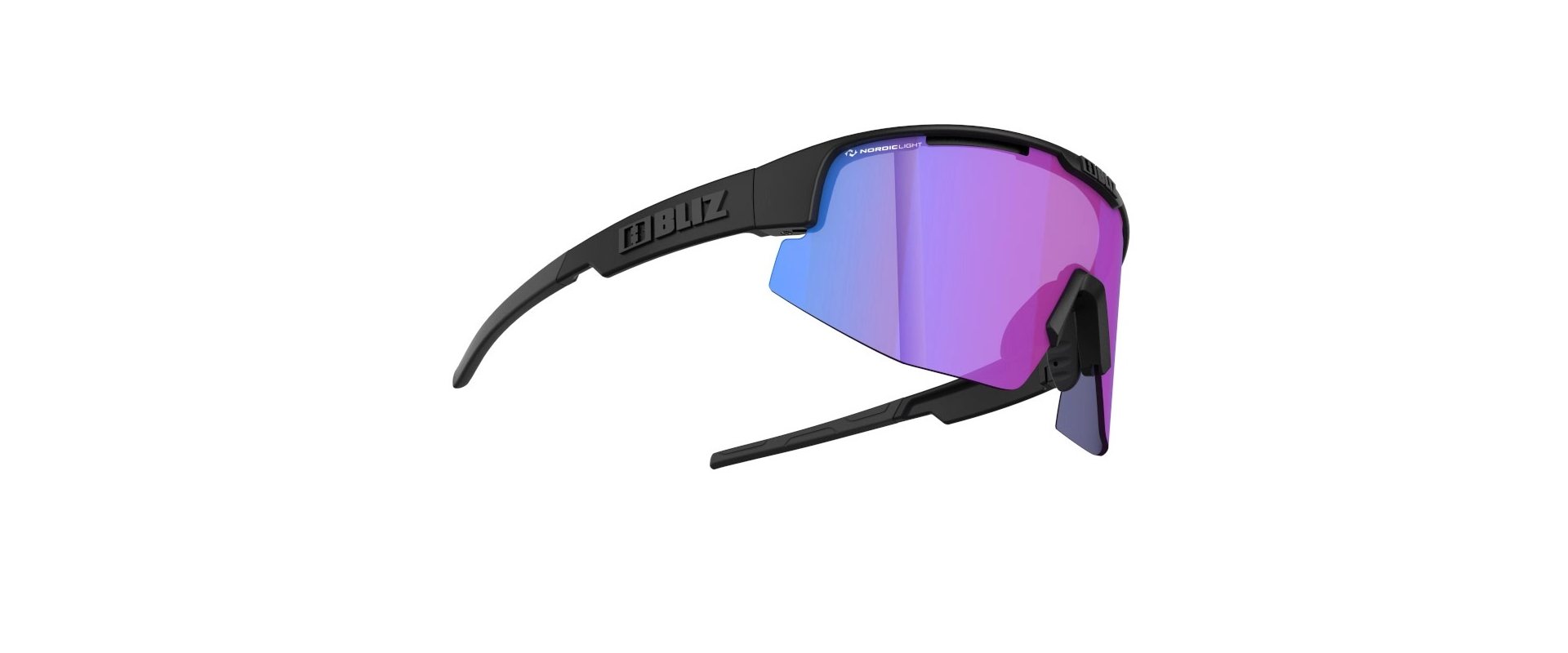 BLIZ Спортивные очки MATRIX NANO OPTICS NORDIC LIGHT Matt Black Артикул: 52104-14N