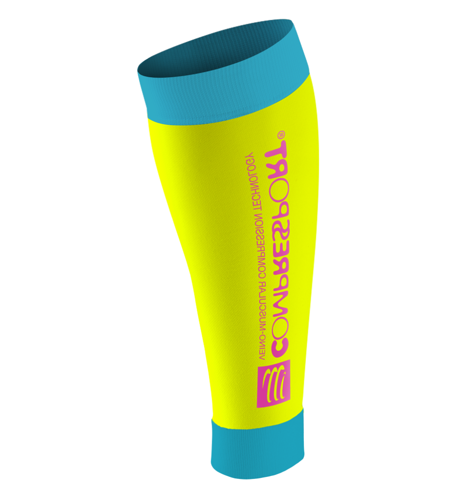 COMPRESSPORT Гетры R2 FLUO, Желтый Артикул: R2-FL1100