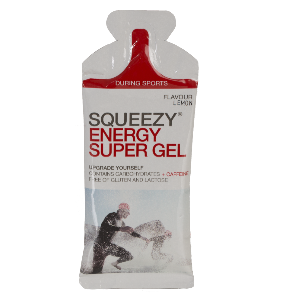 SQUEEZY Гель энергетический ENERGY SUPER GEL кола+кофеин, 33 г Артикул: GE1007-U