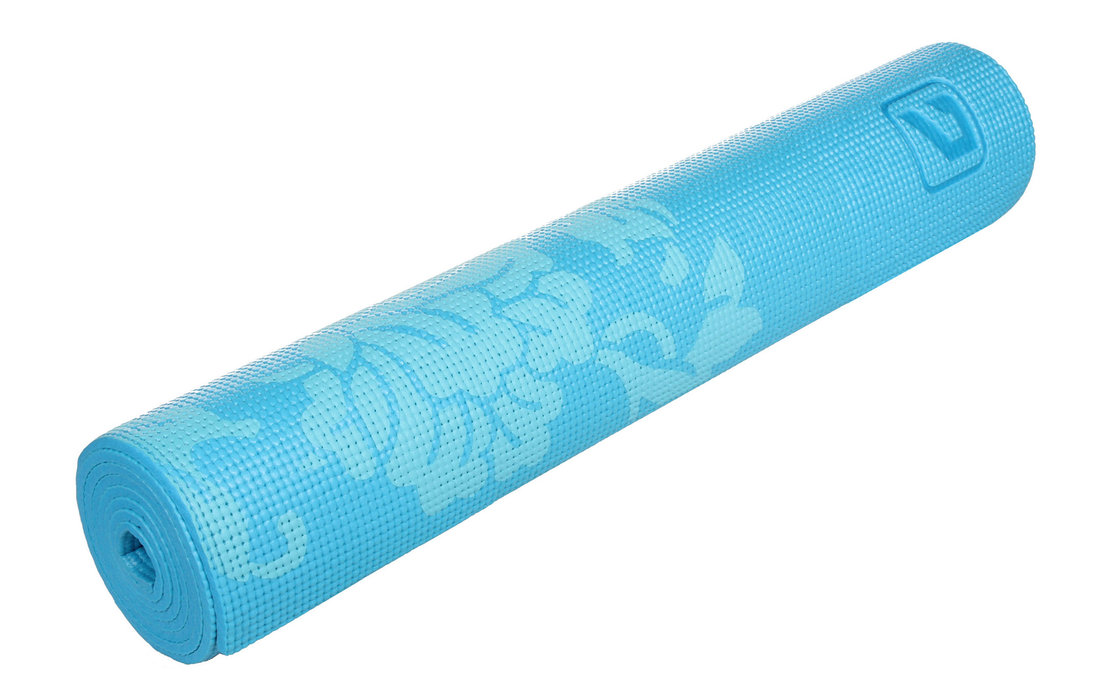 LIVEUP Коврик для йоги PVC Yoga Mat Printed Blue 6 мм Артикул: LS3231c-06b