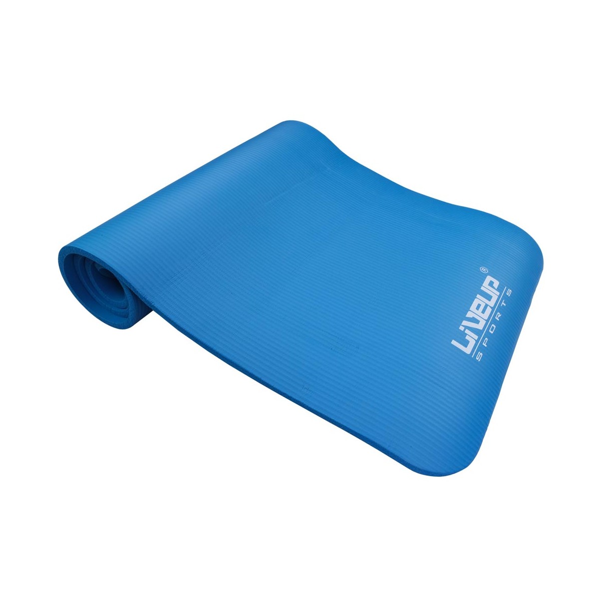 LIVEUP Коврик для тренировок NBR Yoga Mat Blue 12 мм Артикул: LS3257-b